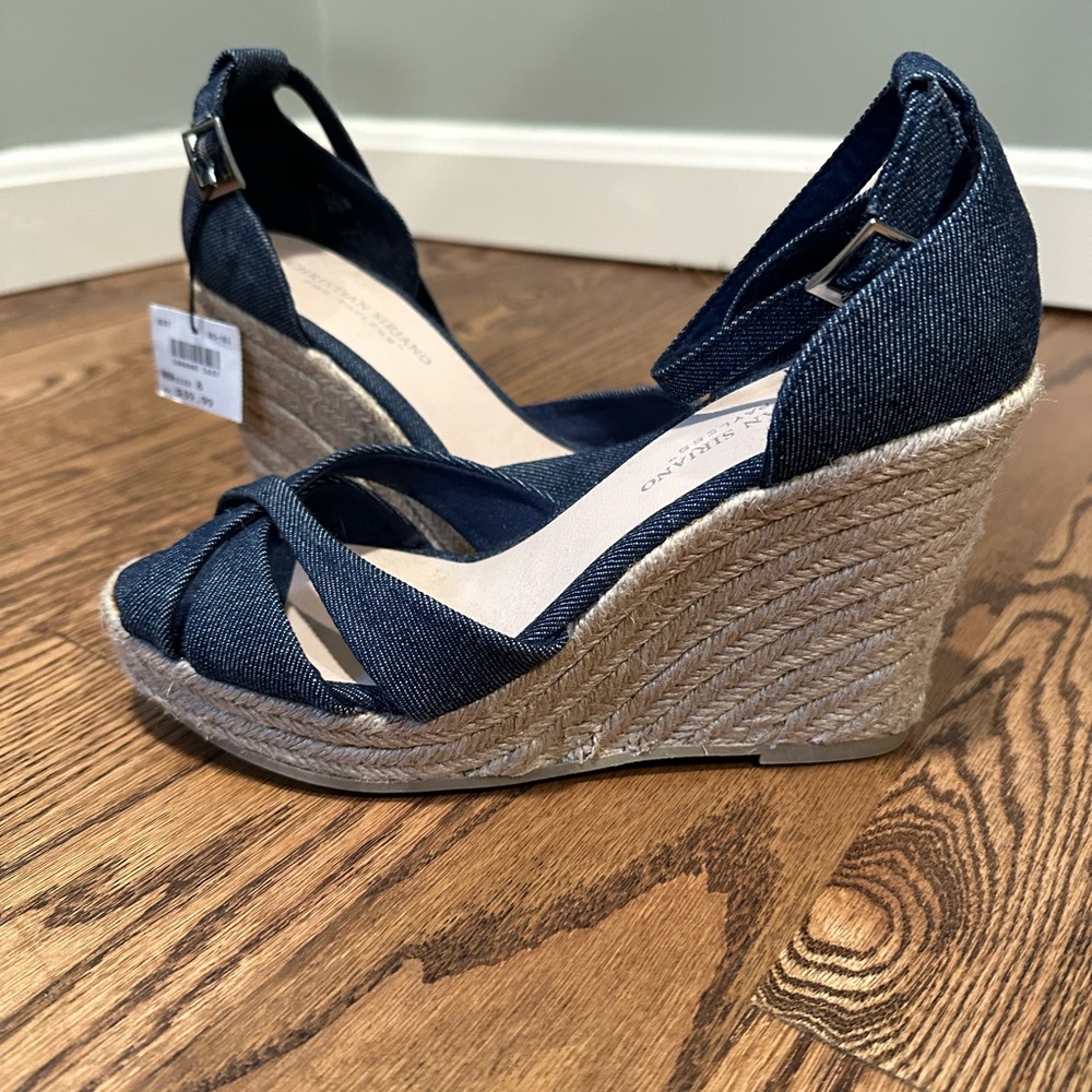 Denim Wedge
